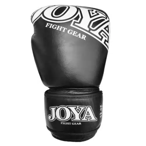 Joya Thai Leer Bokshandschoen Zwart