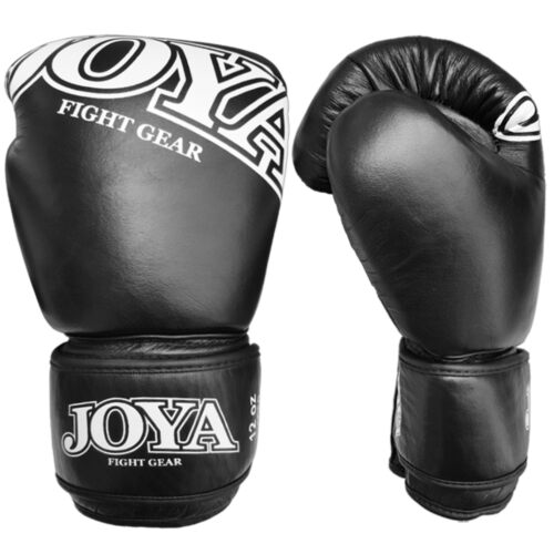 Joya Thai Leer Bokshandschoen Zwart