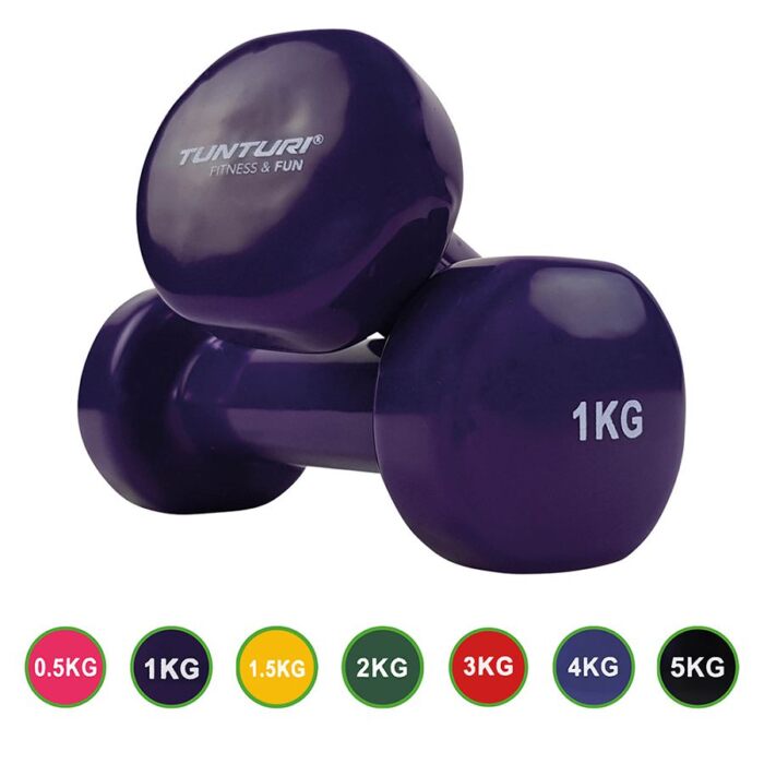 Tunturi vinyl dumbell