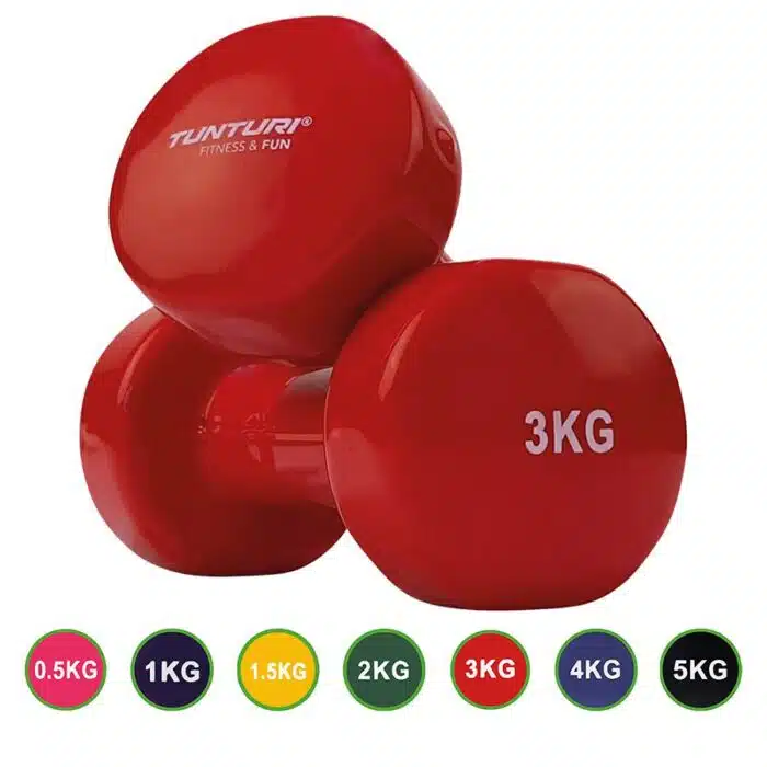 Tunturi vinyl dumbell