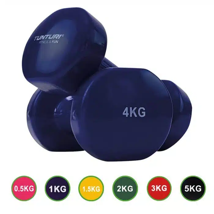 14TUSFU112 Tunturi vinyl dumbell