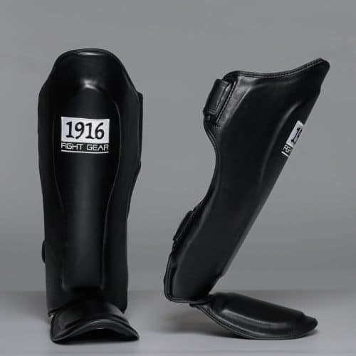 1916 Old School Skintex Scheenbeschermer Zwart