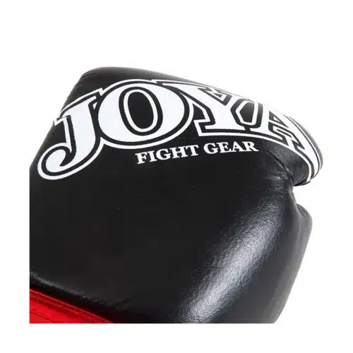 Joya Thai Leer Bokshandschoen Zwart/Rood