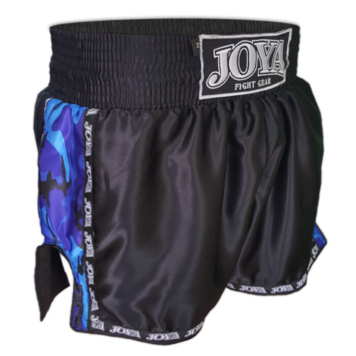 Joya kickboksbroek camo blauw