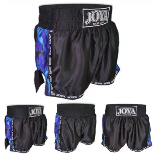 Joya kickboksbroek camo blauw