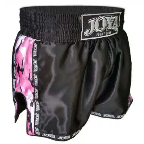 Joya kickboksbroek camo roze