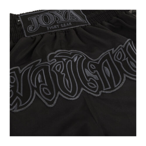 joya faded black kickboksbroek zwart