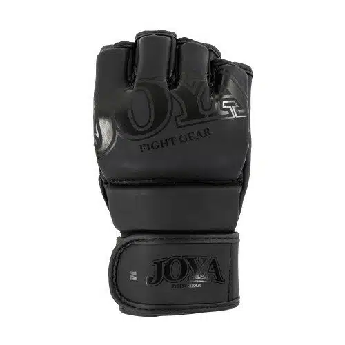 Joya mma handschoen metallic zwart