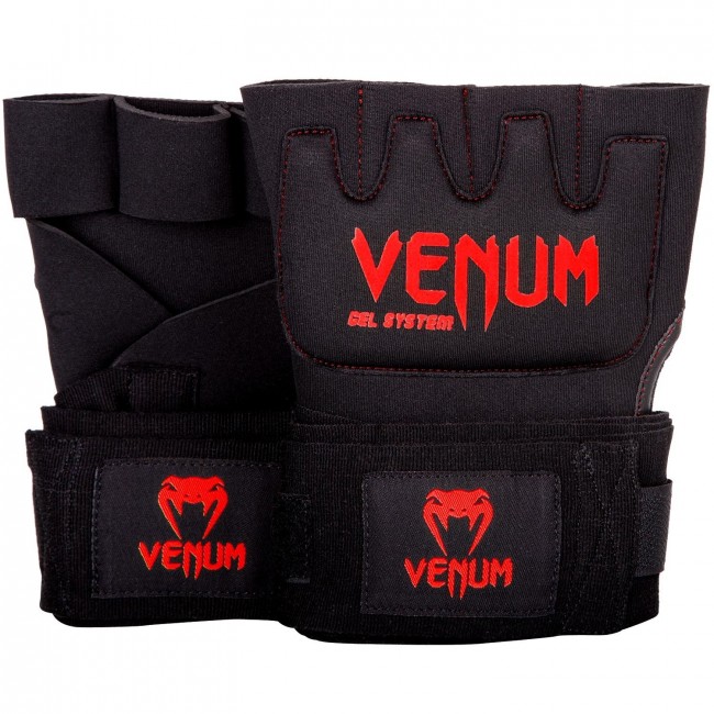 venum gel bandage zwart/rood