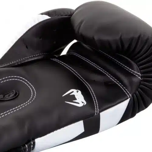 venum elite bokshandschoen zwart/wit