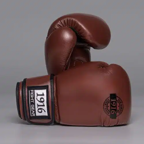 1916 Bokshandschoen Retro Bruin