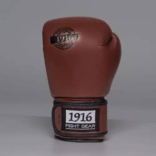 1916 Bokshandschoen Retro Bruin