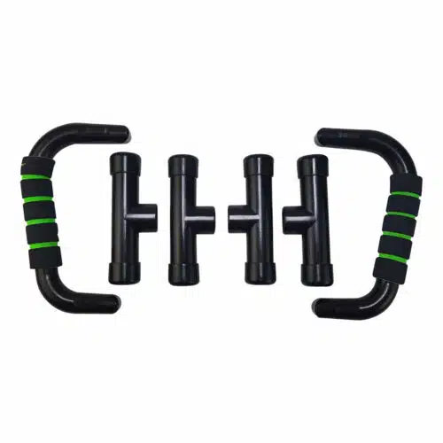 Tunturi Push Bars PVC Groen/Zwart