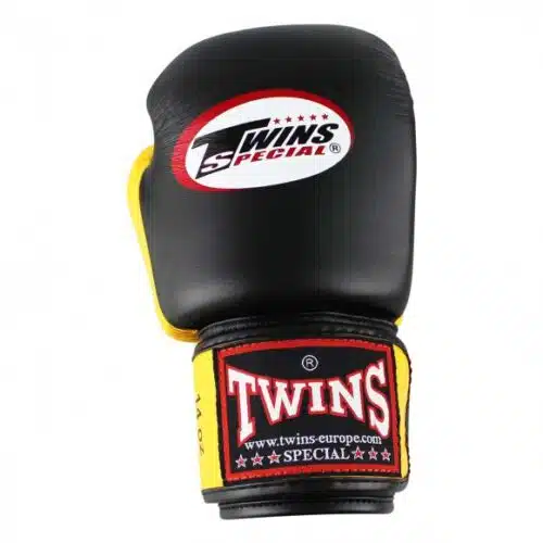 Twins bokshandschoen bgvl 3 zwart/geel