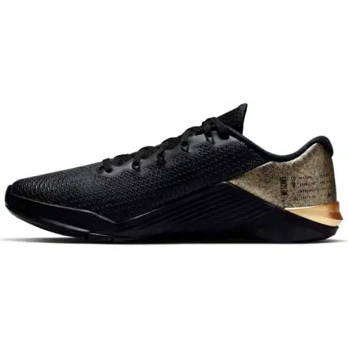 Nike metcon 5x zwart/goud