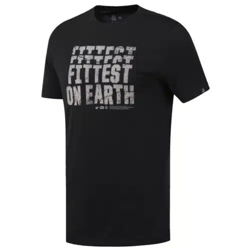 Reebok fittest on eath shirt