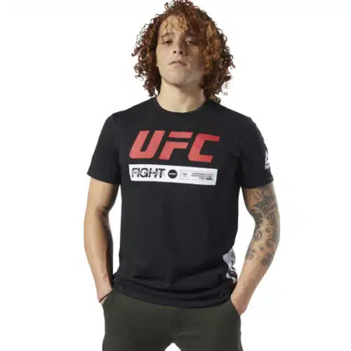 Reebok ufc shirt zwart rood