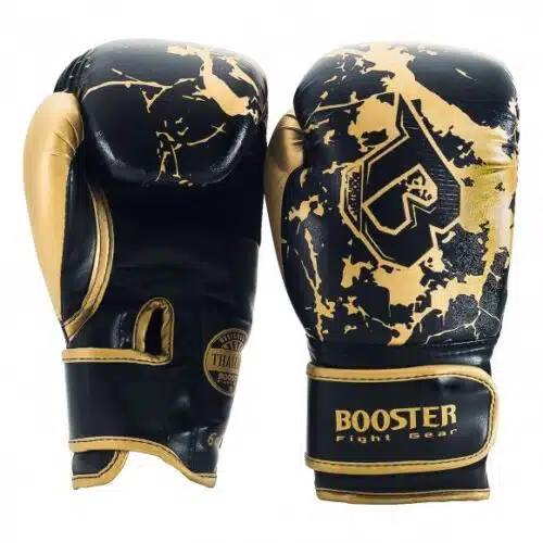 Booster bokshandschoen marble goud