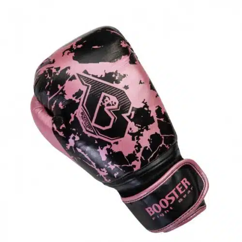 Booster bokshandschoen marble roze