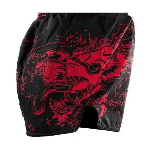 Joya junior kickboksbroek dragon rood