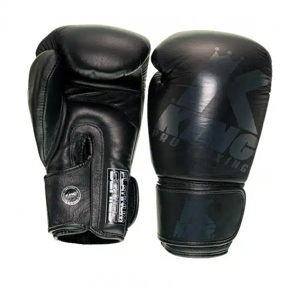 King bokshandschoenen platinum 1 zwart