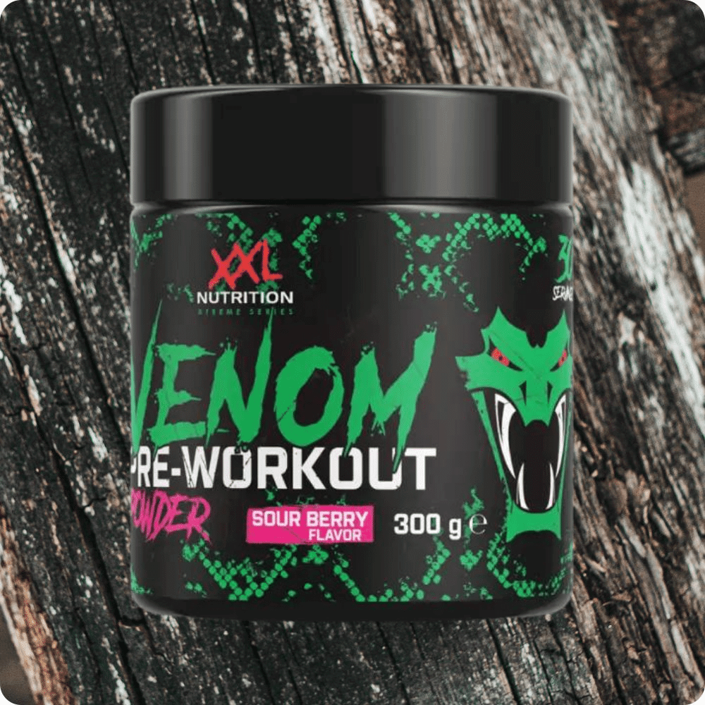 Xxl Nutrition Venom Pre Work Out Sour Berry De Fitness Specialist