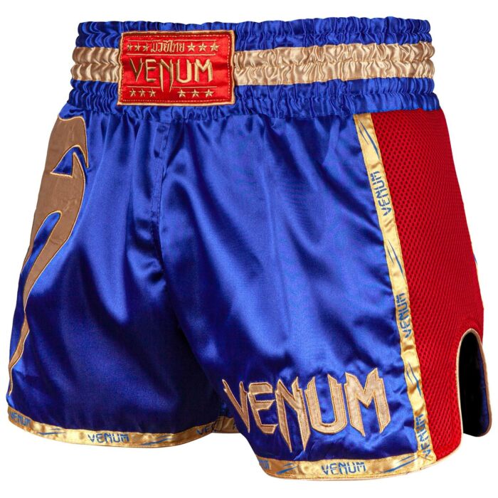Venum gaint kickboksbroek rood/blauw