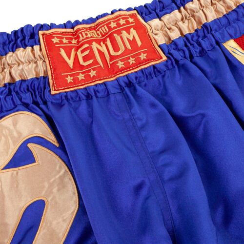 Venum gaint kickboksbroek rood/blauw