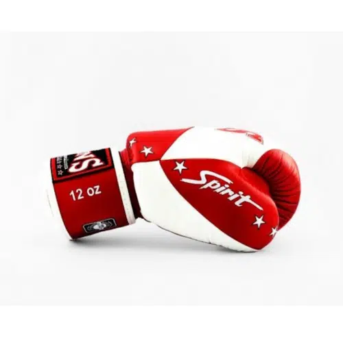 Twins bokshandschoen retro rood