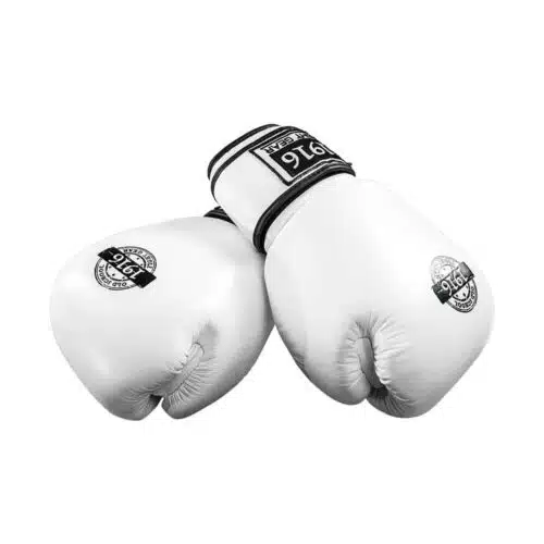 1916 Bokshandschoen Old School Pro Wit