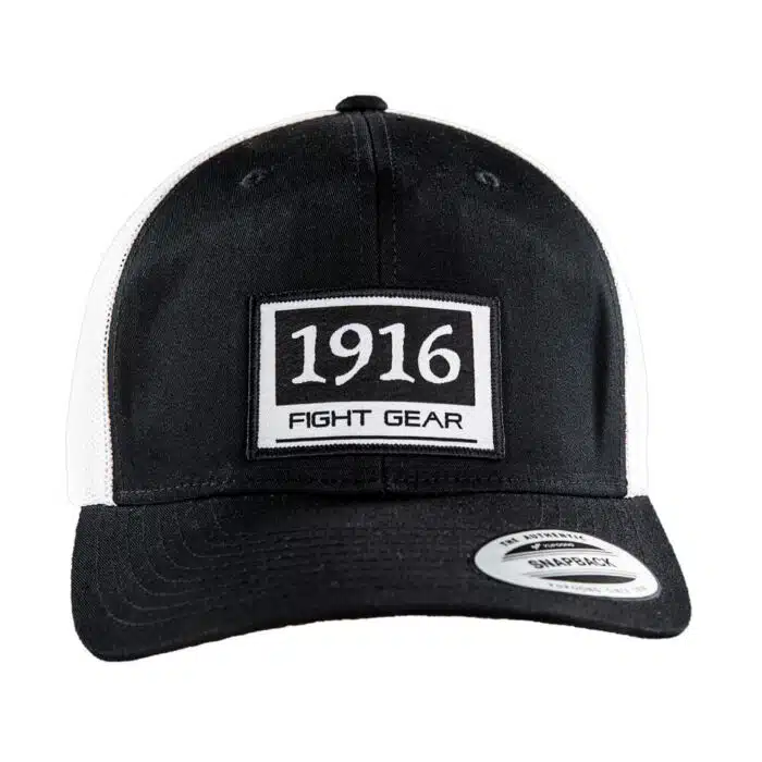 1916 Truckers Pet Zwart/Wit