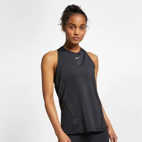 Nike mesh top zwart