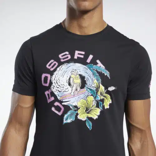 Reebok Crossfit Surfing Bear shirt
