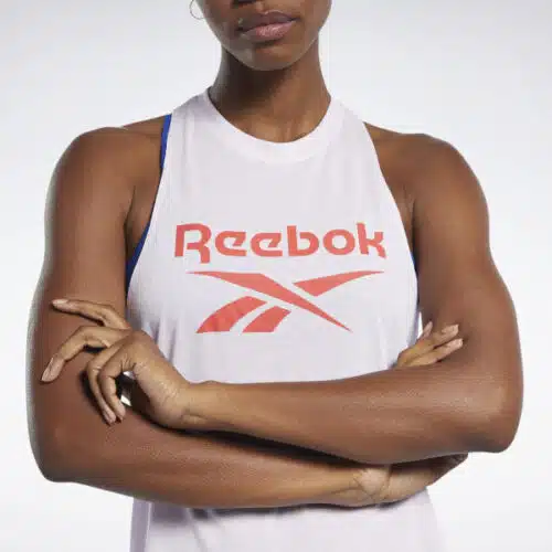 Reebok workout ready big logo shirt