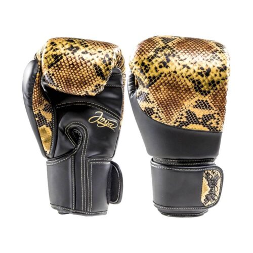 JOYA THAILAND KICKBOXING GLOVE - SNAKE - GOUD ZWART