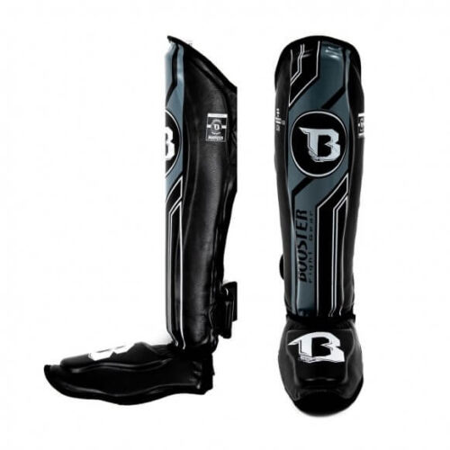 Booster Scheenbeschermers BSG V9 Zwart/Grijs