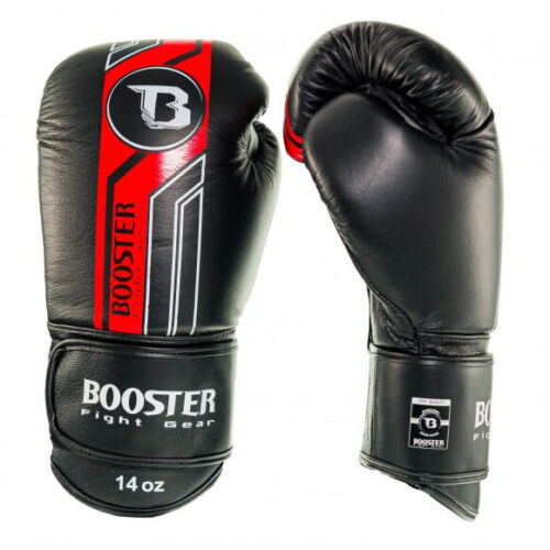 Booster Bokshandschoen BGLV9 Zwart/Rood