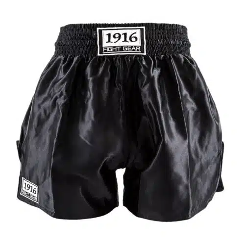 1916 Kickboksbroek Old School Zwart