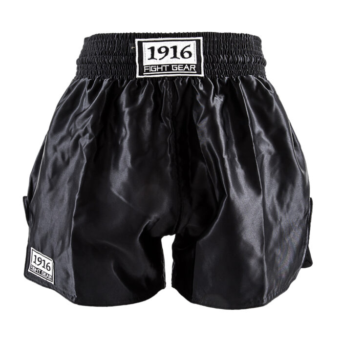 1916 Kickboksbroek Old School Zwart