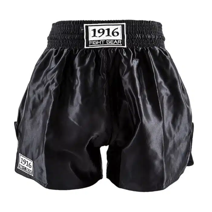 1916 Kickboksbroek Old School Zwart