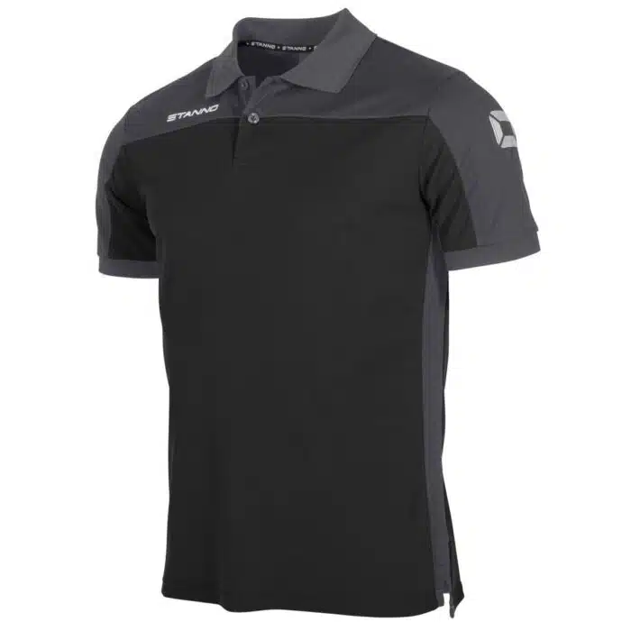 Stanno Pride Polo Zwart/Grijs