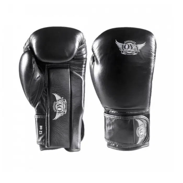 Joya Bokshandschoen Workout Leer Zwart