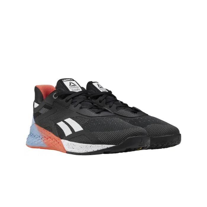 Reebok Nano X Zwart/Oranje/Blauw