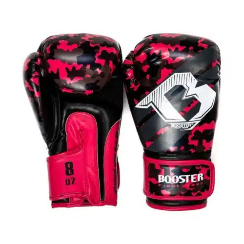 Booster bokshandschoen come roze