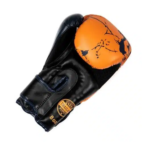 Booster bokshandschoen marble oranje