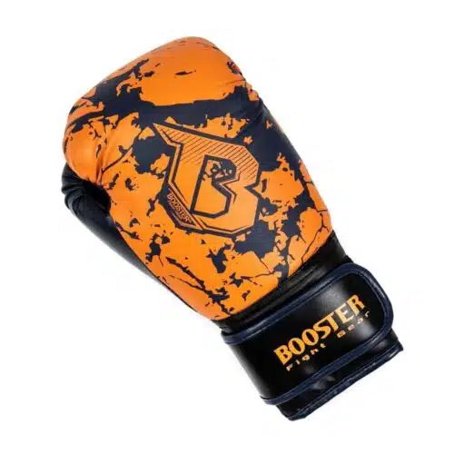 Booster bokshandschoen marble oranje