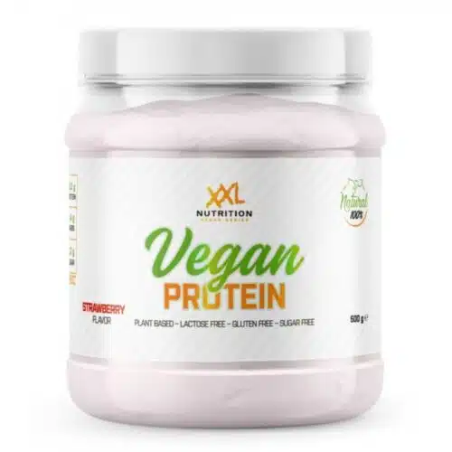 Vegan protein aardbei