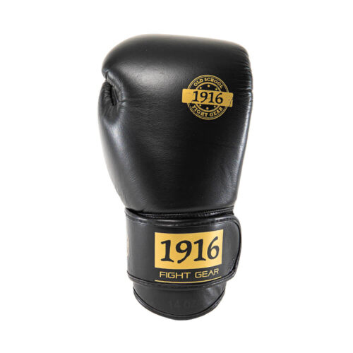 1916 bokshandschoen victory zwart/goud
