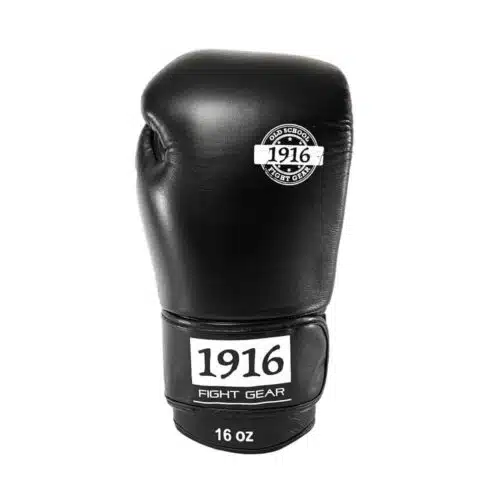 1916 bokshandschoen victory zwart/wit