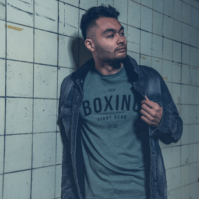 1916 boxing shirt groen